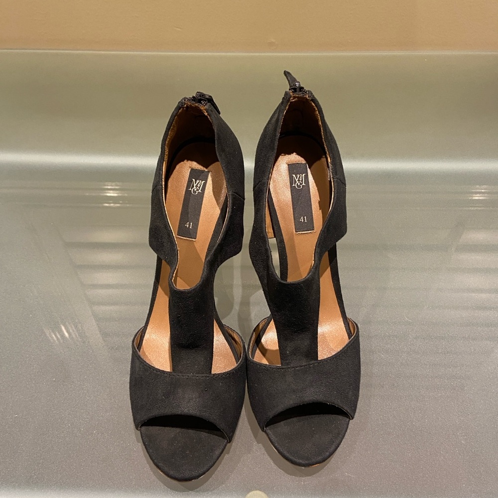 Mango Elegant Black Women's Heels
